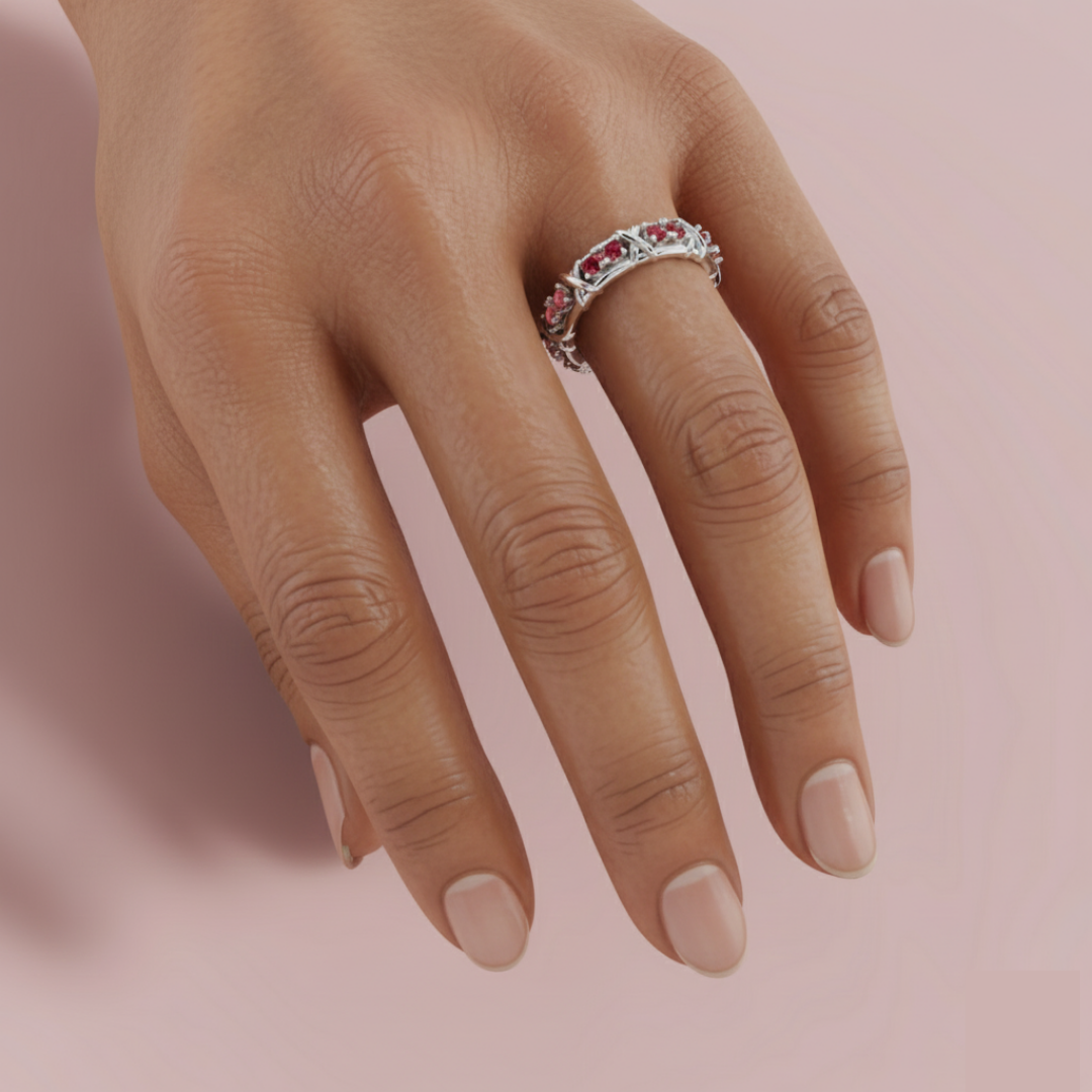 Camello Rosso 925 Pure Silver Ring My Store