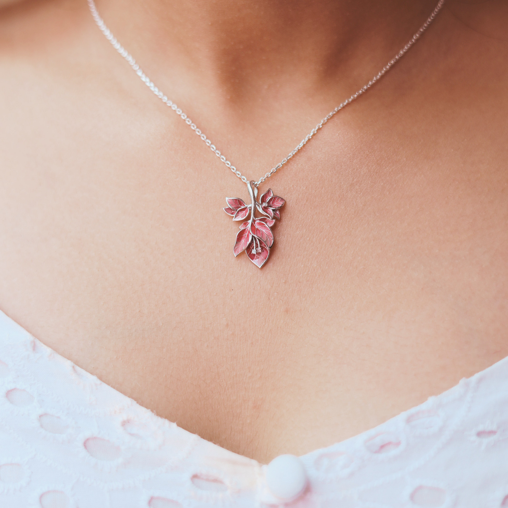 Secret Garden 925 Silver Pendant | Velmé