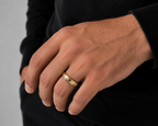 Trinity Stone Men’s 925 Silver Ring | Velmé