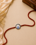 Hamsa Evil Eye Rakhi Pendant | 925 Silver Convertible Rakhi