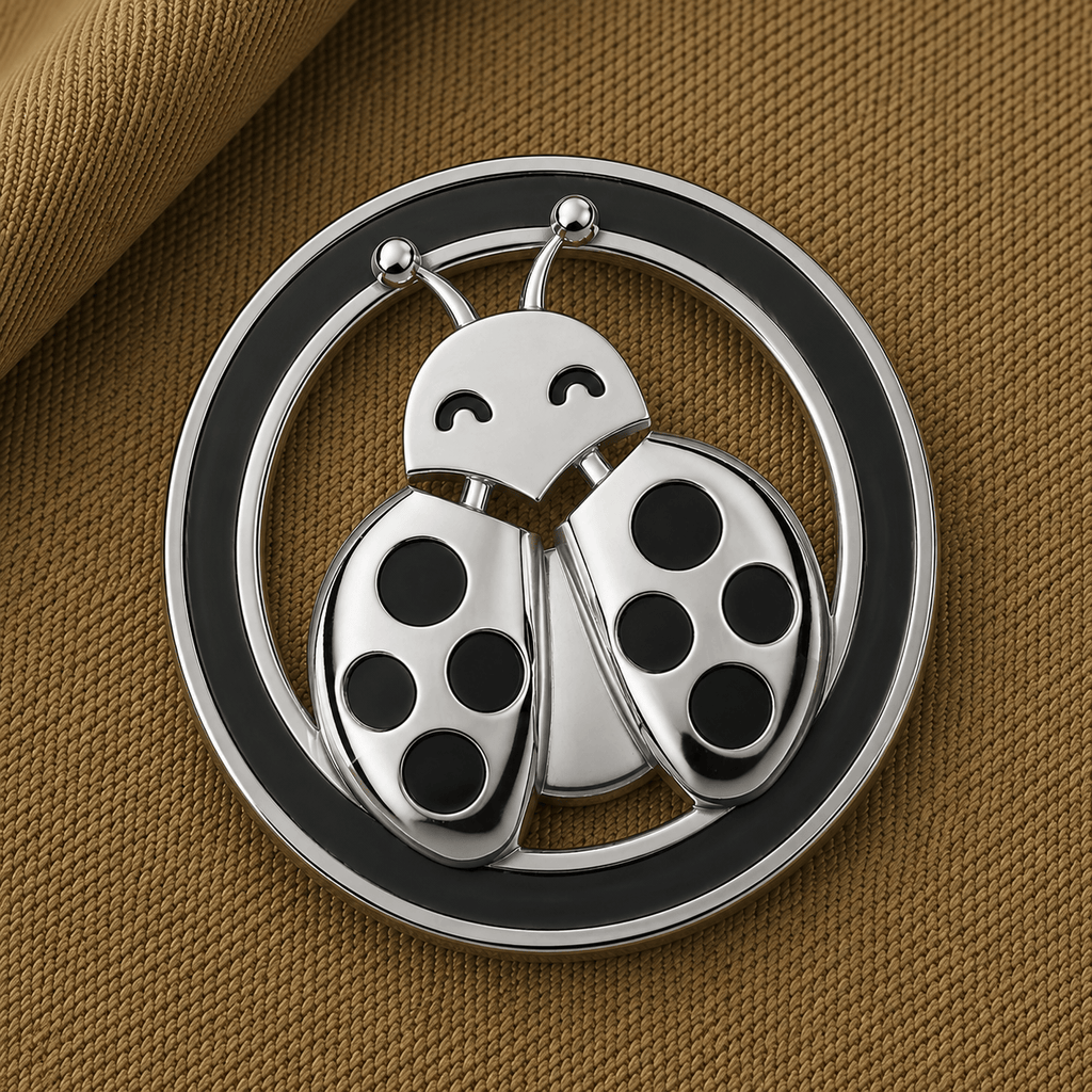 VELMÉ Ladybug Rakhi Pendant | 925 Silver Convertible Rakhi