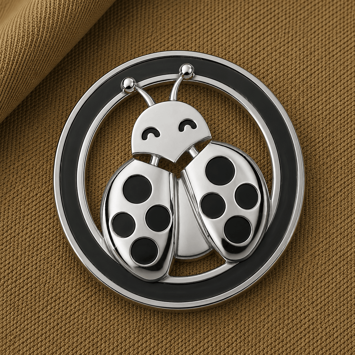 VELMÉ Ladybug Rakhi Pendant | 925 Silver Convertible Rakhi