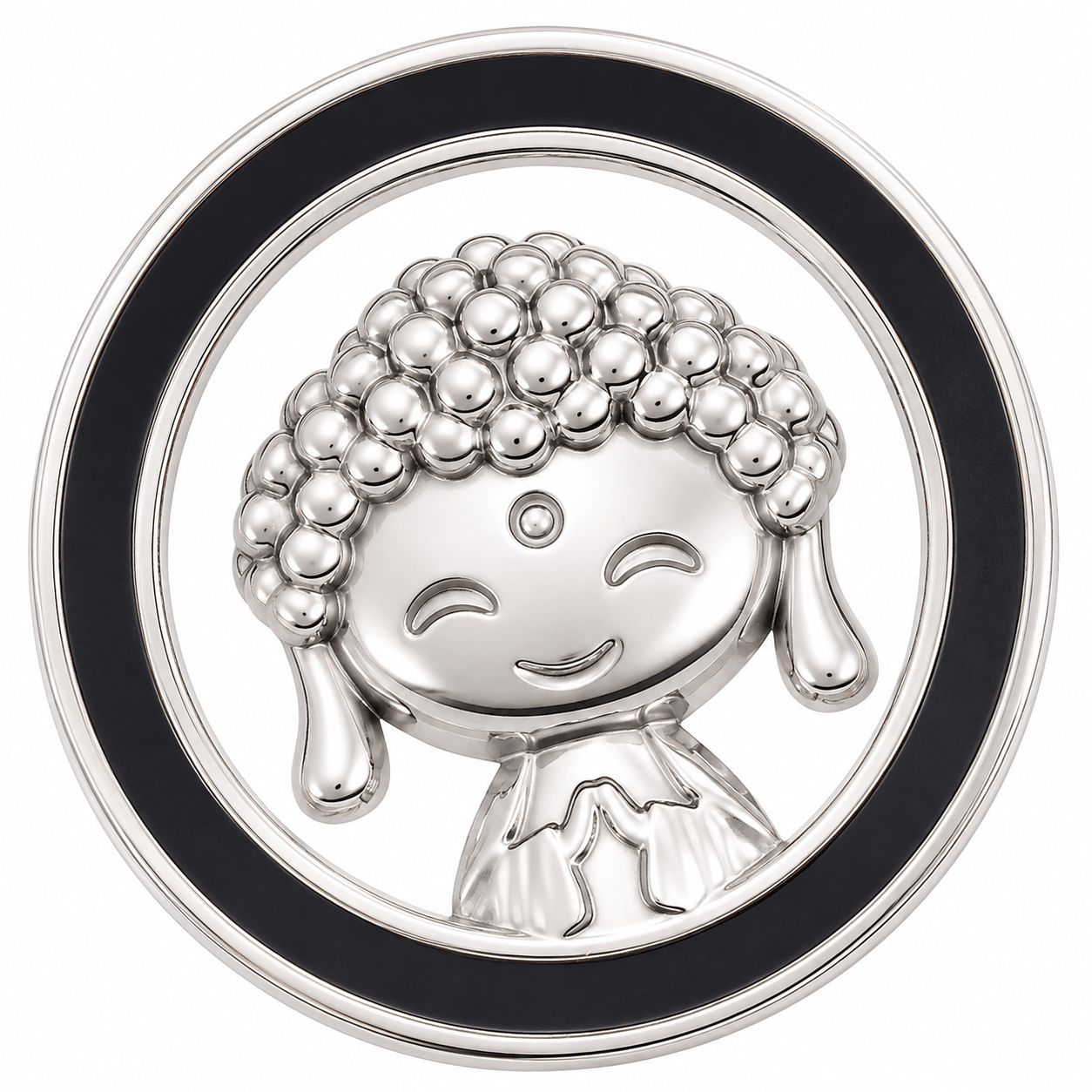 VELMÉ Little Buddha Rakhi Pendant | 925 Silver Convertible Rakhi