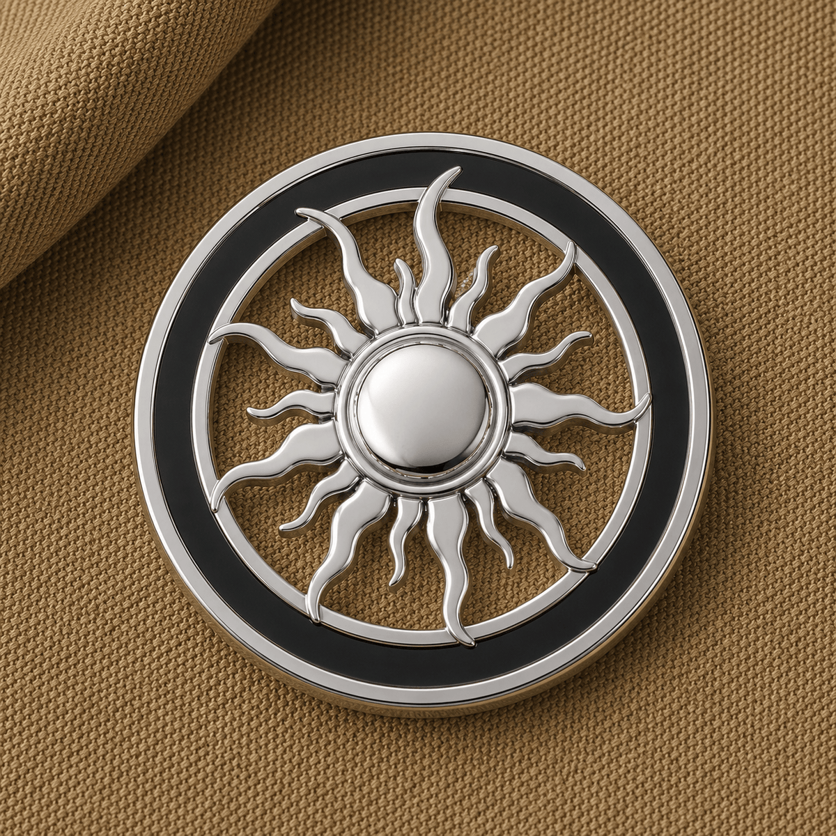 VELMÉ Radiant Sun Rakhi Pendant | 925 Silver Convertible Rakhi