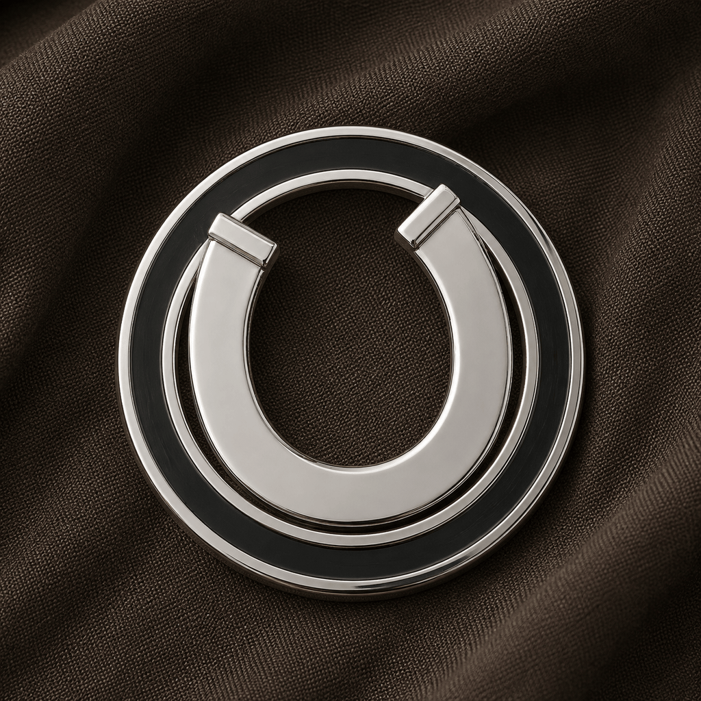 VELMÉ Lucky Horseshoe Rakhi Pendant | 925 Silver Convertible Rakhi