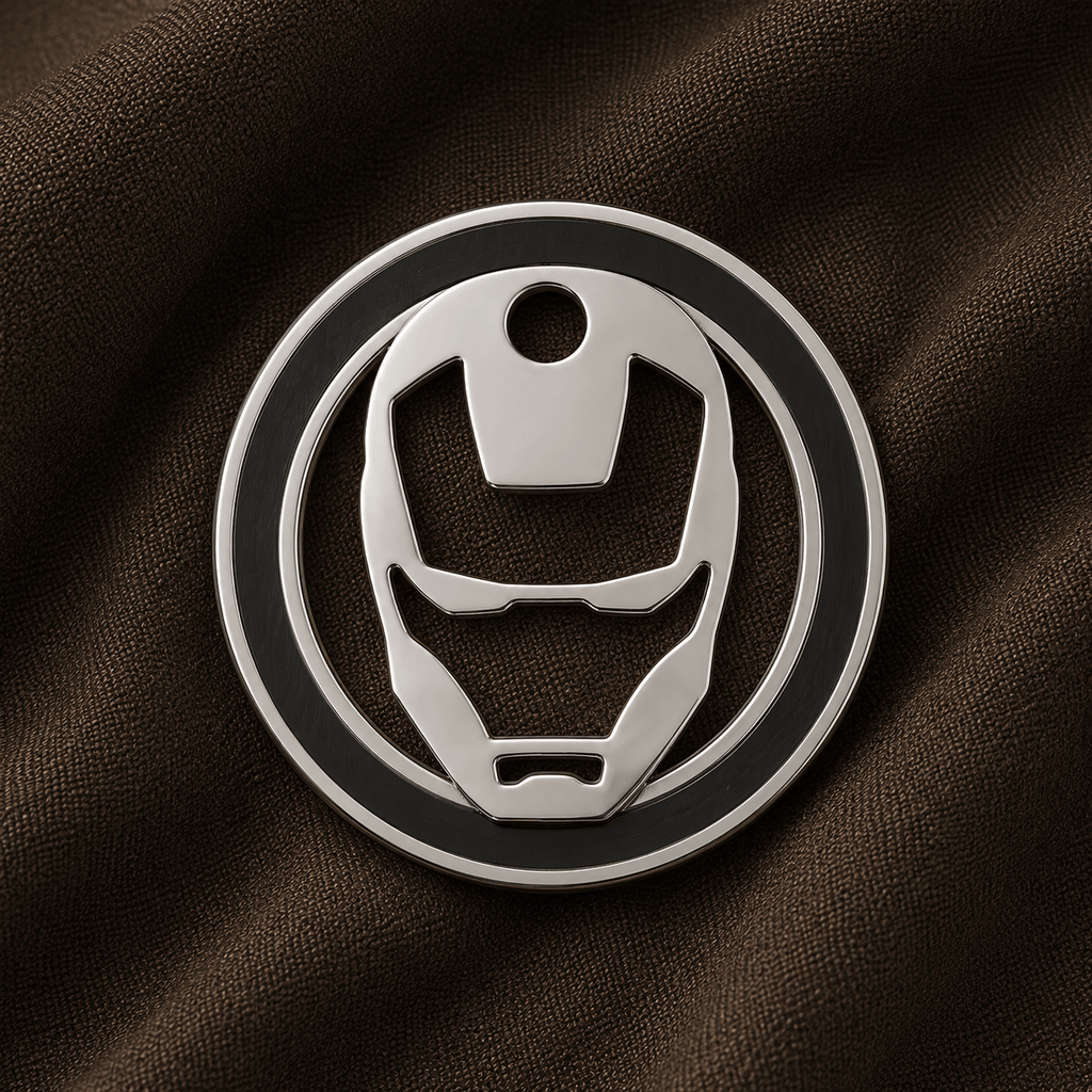VELMÉ Iron Hero Rakhi Pendant | 925 Silver Convertible Rakhi