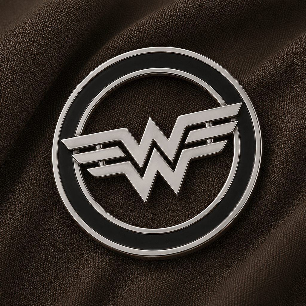 VELMÉ Wonder Emblem Rakhi Pendant | 925 Silver Superhero Convertible Rakhi