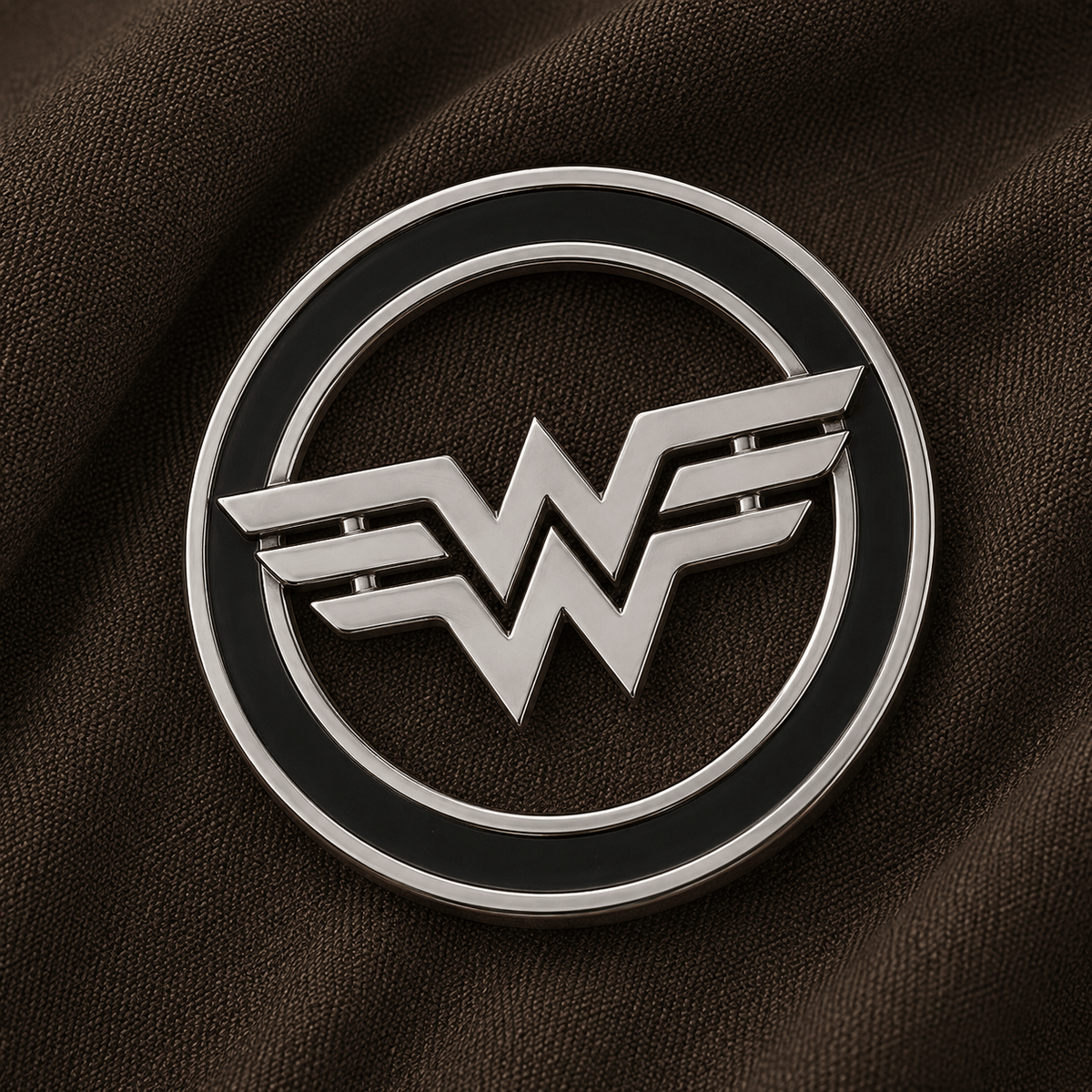 VELMÉ Wonder Emblem Rakhi Pendant | 925 Silver Superhero Convertible Rakhi
