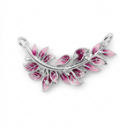 Blush Willow Branch 925 Silver Necklace | Velmé