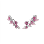 Wisp of Willow 925 Silver Ear Climbers | Velmé