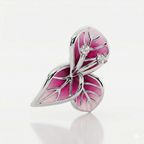 Verdant Bloom 925 Silver Pendant | Velmé