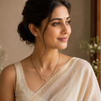 Dewdrop Grace 925 Silver Mangalsutra | Velmé