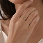 Auréa Bezel Light Ring | 925 Sterling Silver | Velmé