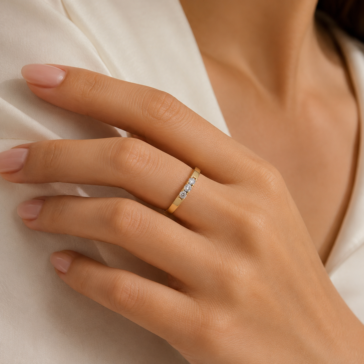 Trinity Light Ring | 925 Sterling Silver | Velmé