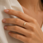 Evil Eye Light Ring | 925 Sterling Silver | Velmé