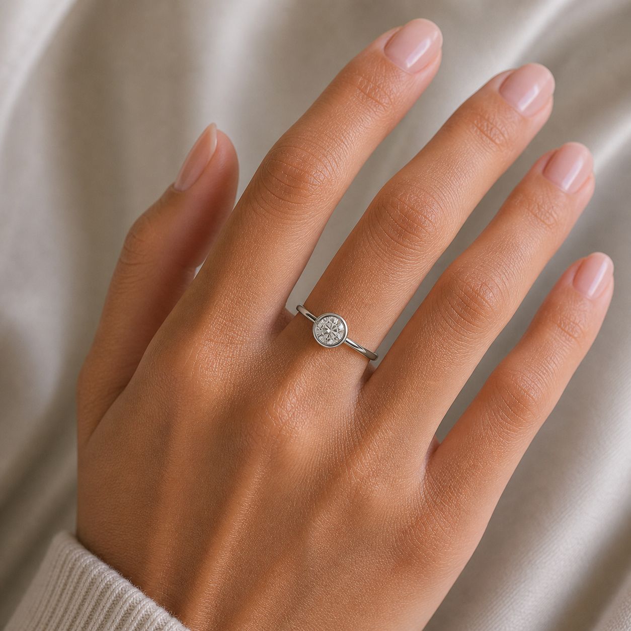 The Bezel Solitaire Ring | Velmé