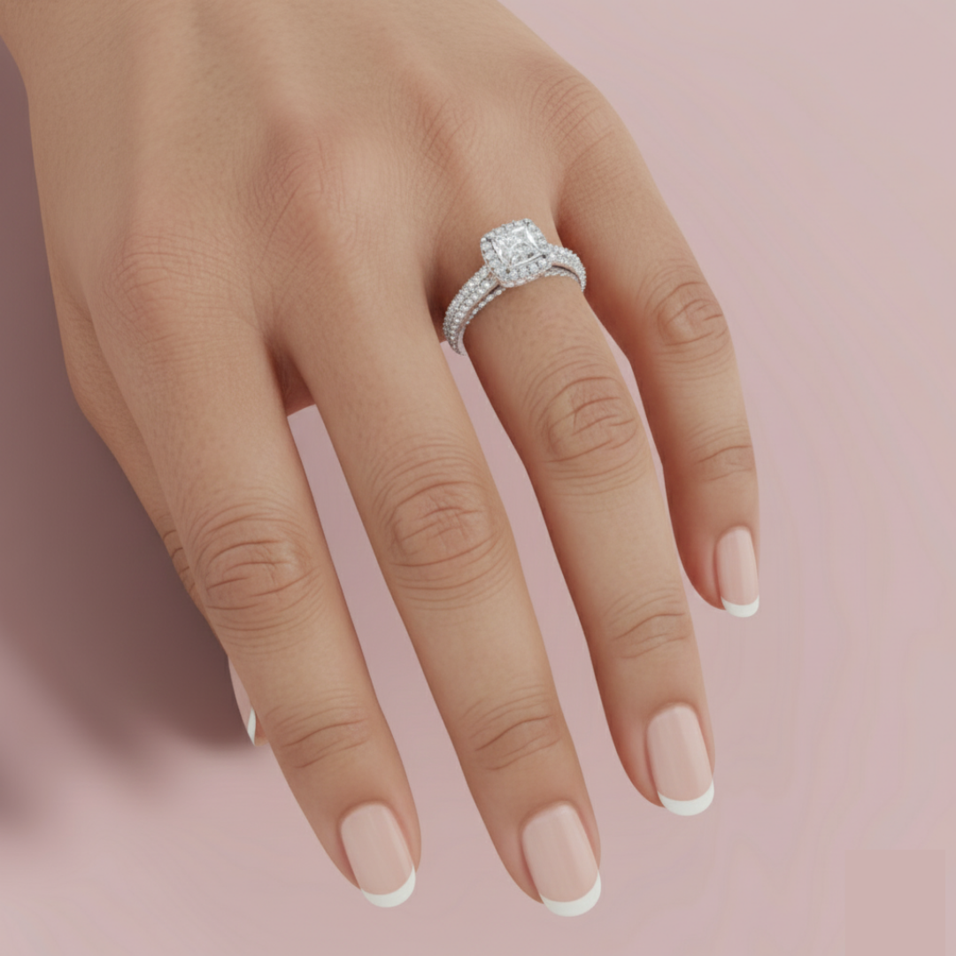 Cushiona Luxe 925 Pure Silver Ring My Store