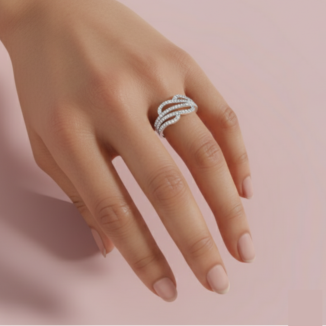 Lumi 925 Pure Silver Ring My Store