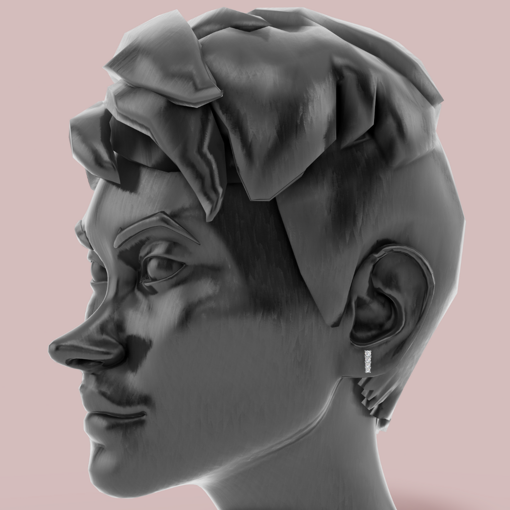 Brilllora Stud 925 Pure Silver Earrings My Store