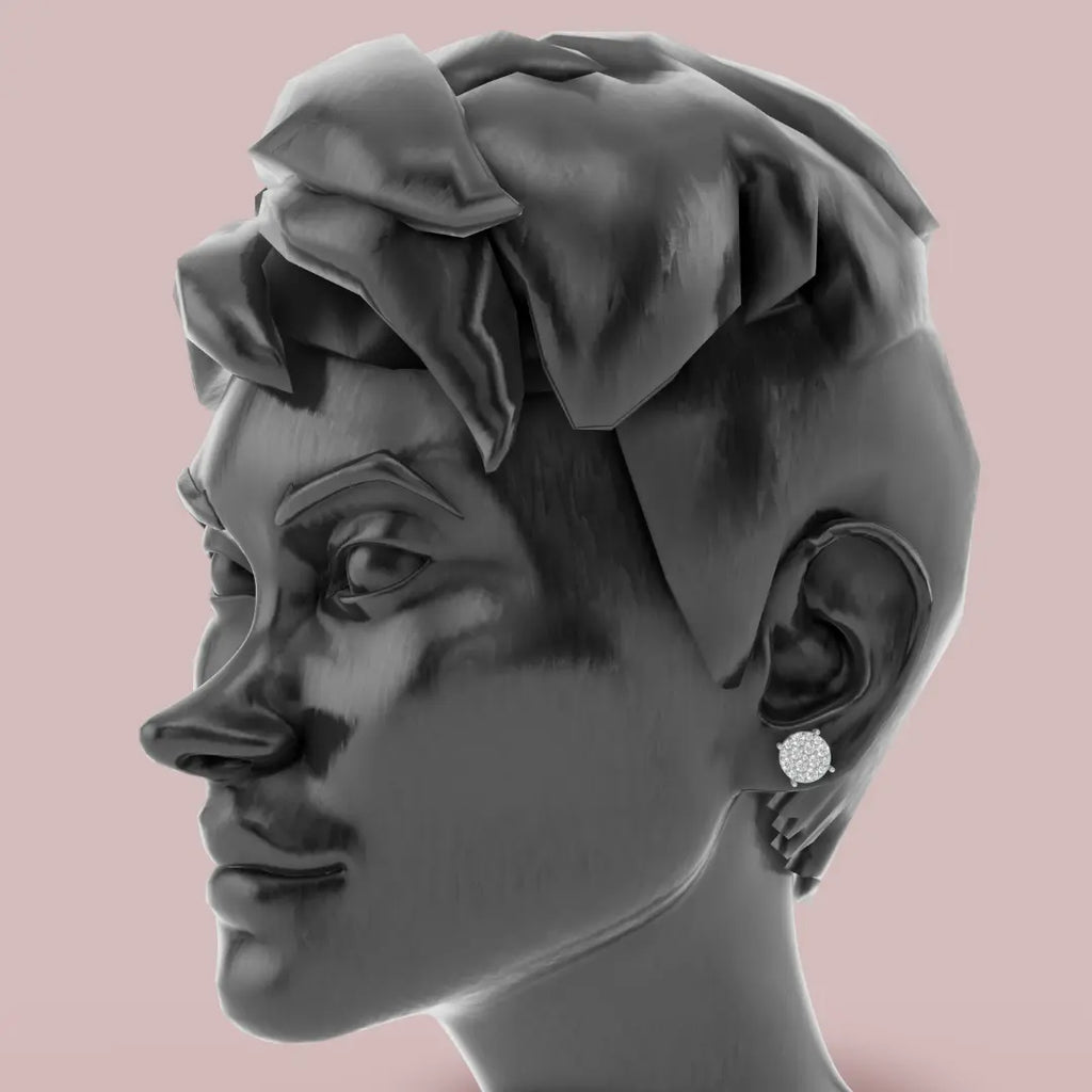 Circa Stud 925 Pure Silver Earrings My Store