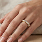 The Infinite Glow Channel 925 Silver Band | Velmé
