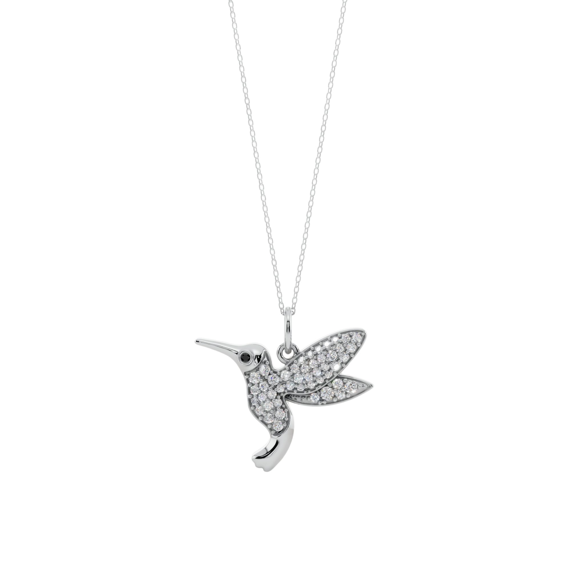 The Hovering Nectar 925 Silver Necklace | Velmé