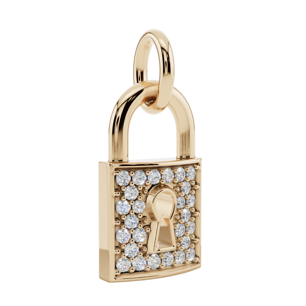 The Keepsake Lock 925 Silver Necklace | Velmé