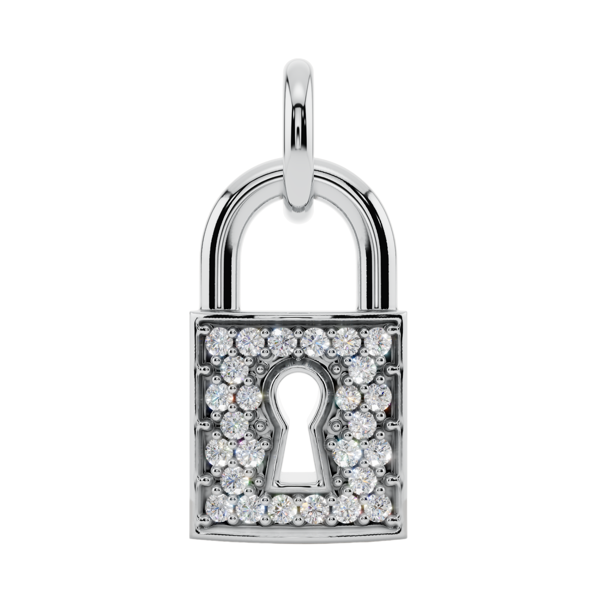 The Keepsake Lock 925 Silver Necklace | Velmé