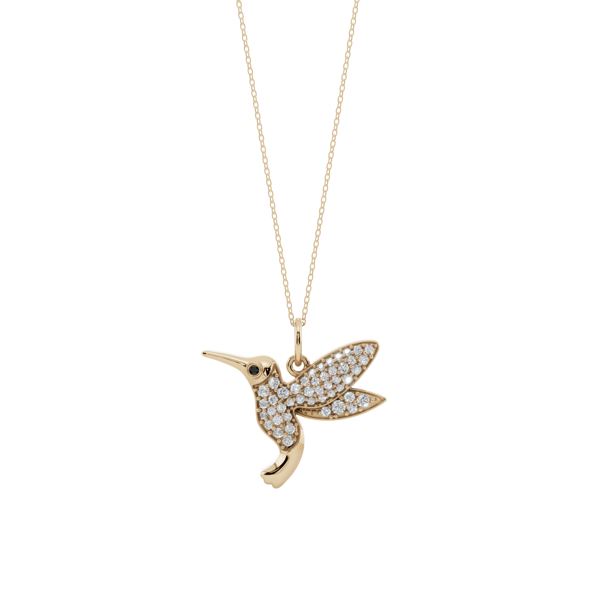 The Hovering Nectar 925 Silver Necklace | Velmé