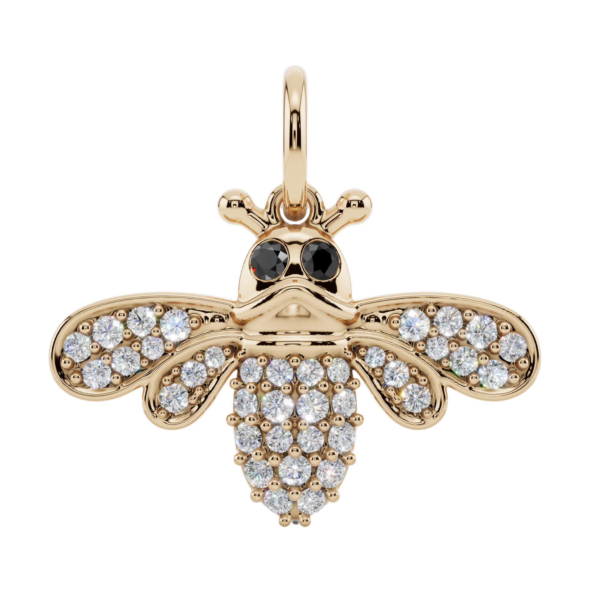 The Monarch Bee 925 Silver Necklace | Velmé