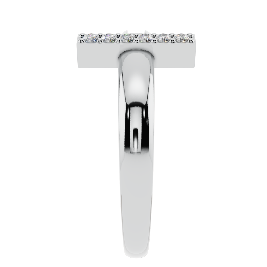 The H-Bar Bridge 925 Silver Ring | Velmé