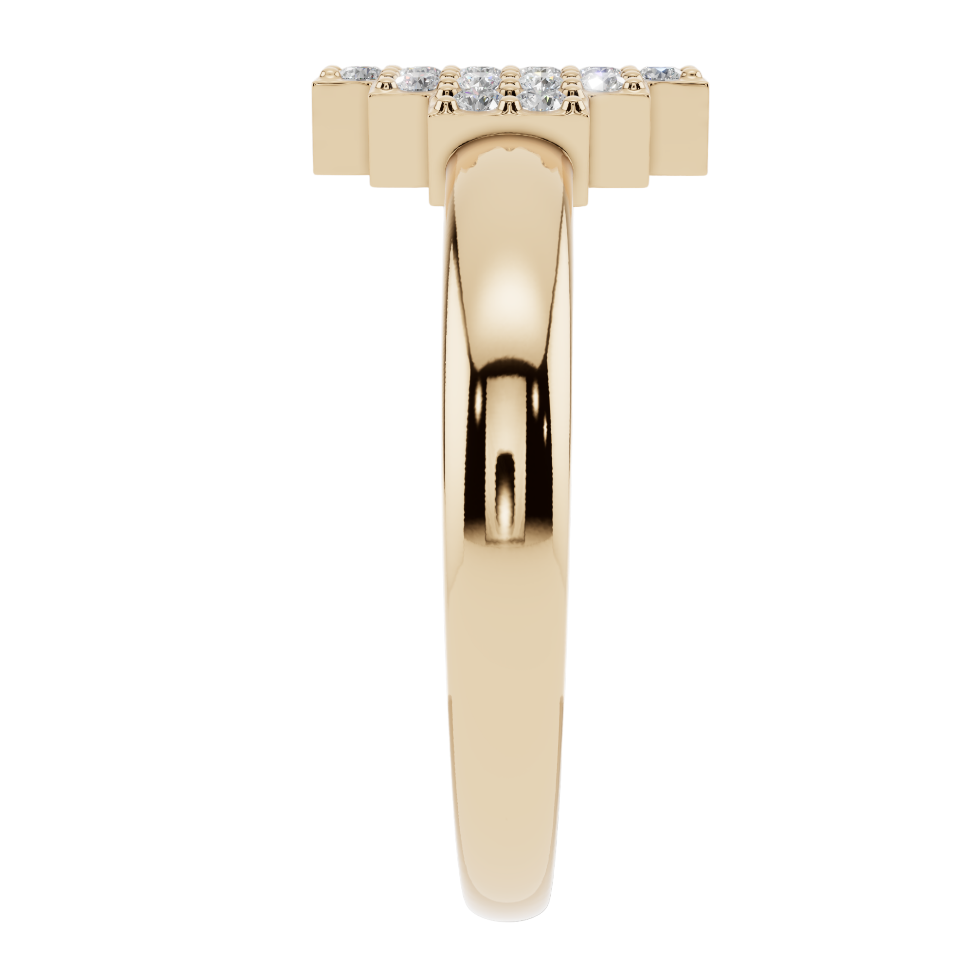 The Mosaic Cross 925 Silver Ring | Velmé