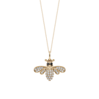 The Monarch Bee 925 Silver Necklace | Velmé