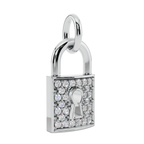 The Keepsake Lock 925 Silver Necklace | Velmé