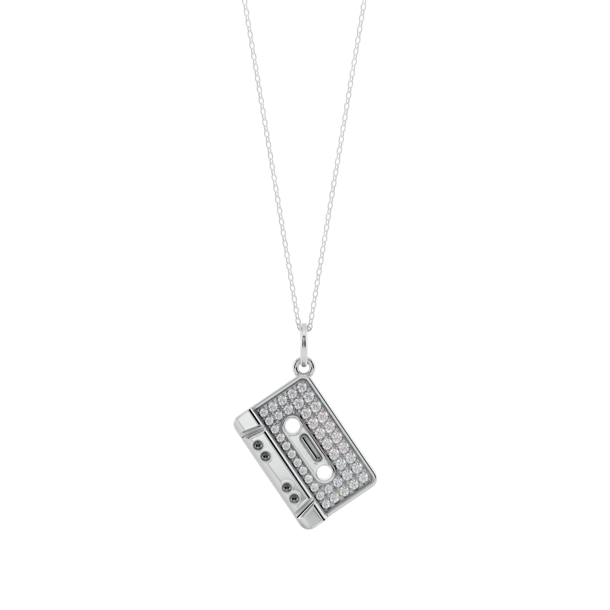 The Mixtape Muse 925 Silver Necklace | Velmé
