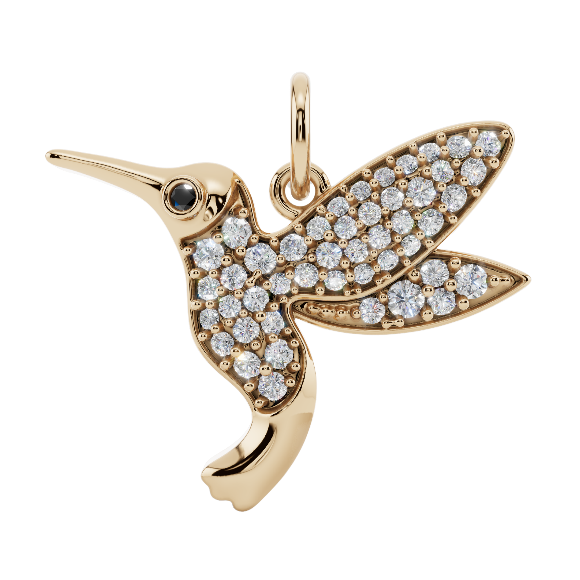 The Hovering Nectar 925 Silver Necklace | Velmé