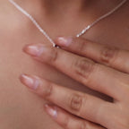 Verdant Bloom 925 Silver Pendant | Velmé